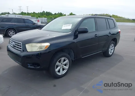 2008 Toyota Highlander из США, поврежденный, VIN JTEDS41A082051701